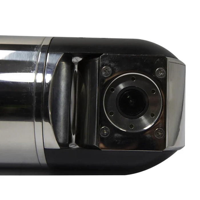 High-definition rotating stainless steel camera that can take pictures or video underwater