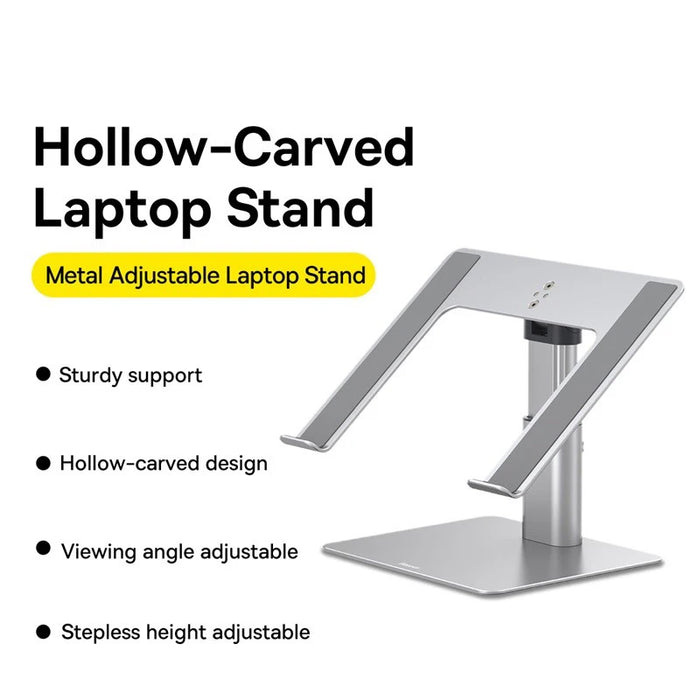 Baseus Laptop Stand Adjustable Non-slip Desktop Laptop Holder Aluminum Alloy Notebook Stand  For Laptop Macbook Tablet