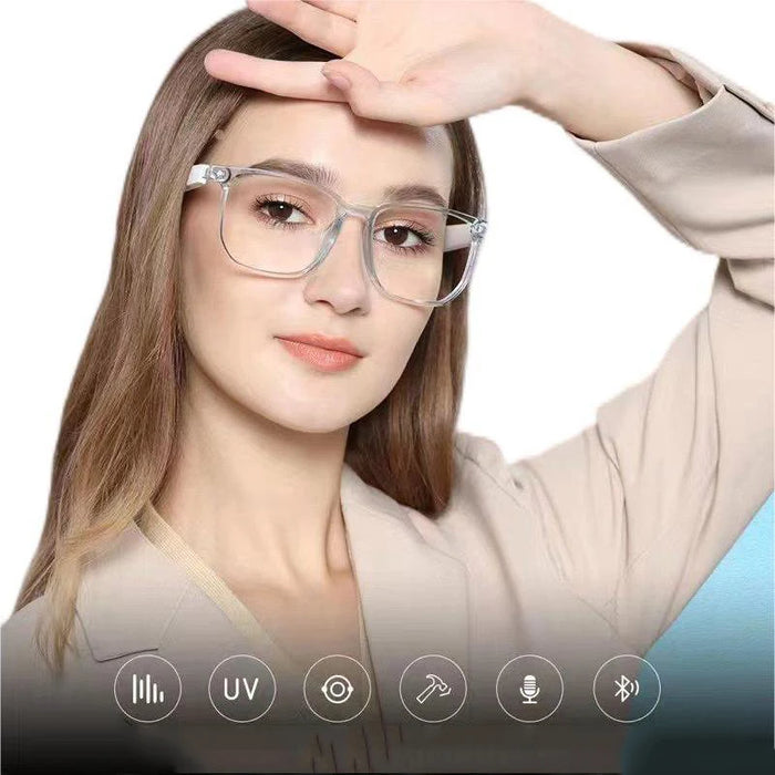 With Bluetooth Eye cool Music Sunglasses Exam Earpiece Headset Intelligent Bone Conduction Smart Glasses