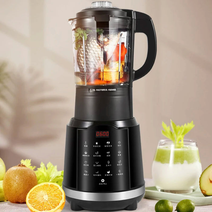 Household automatic heating filter free wall breaking machine multifunctional fruit and vegetable cooking machine