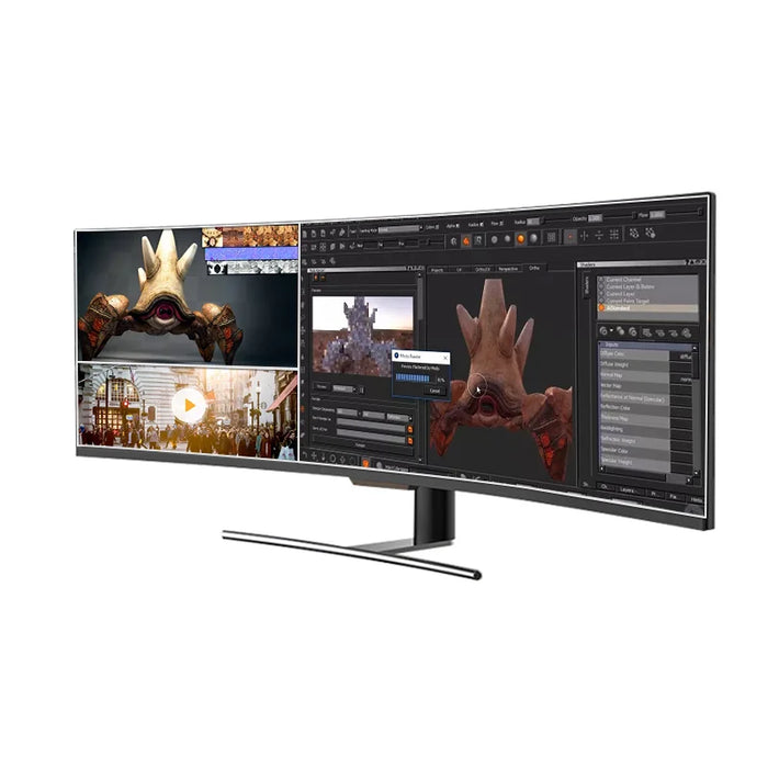 Super Wide Screen 49 Inch Lcd 4k Monitor Gaming 144hz Curve Monitor milwaukee  r134a