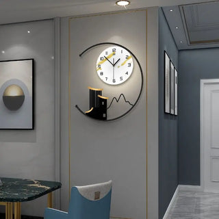 Light Luxury Wall Clock Fashion Modern Simple Living Room Decoration Wall Watch Home Personality Creative Hanging Wall Clock New
