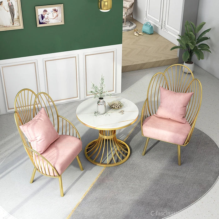 Nordic Lazy Sofa Chair Home Accent Chairs for Living Room Furniture Luxury Pink Chairs for Bedroom Vanity Chair Accent Chair