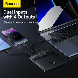 Baseus Blade HD 100W Power Bank 20000mAh Fast Charging Powerbank for iPhone 15 14 13 Pro Max Notebook