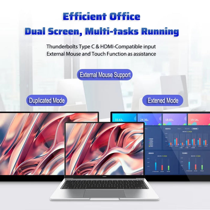 Gravity Sense  Auto-Rotate 4K 15.6inch Ultra HD Touching Portable Monitor Display for Phone Switch PS5 PC Computer Second Screen