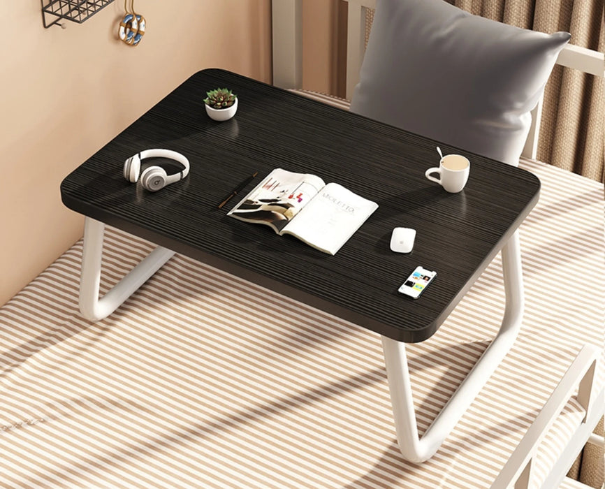 Home Folding Laptop Desk for Bed Sofa Laptop Bed Tray Table Desk Portable Lap Desk for Study and Reading Bed Top Tray Table