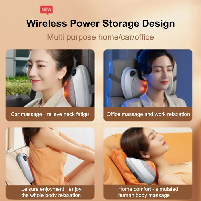 back massager Cervical spine massage instrument car massager, shoulder, cervical spine, waist