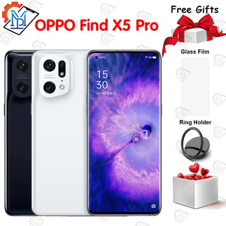 Original OPPO Find X5 Pro 5G Mobile Phone 6.7 Inch Snapdragon 8 Gen 1 Android 12 IP68 Waterproof Smartphone