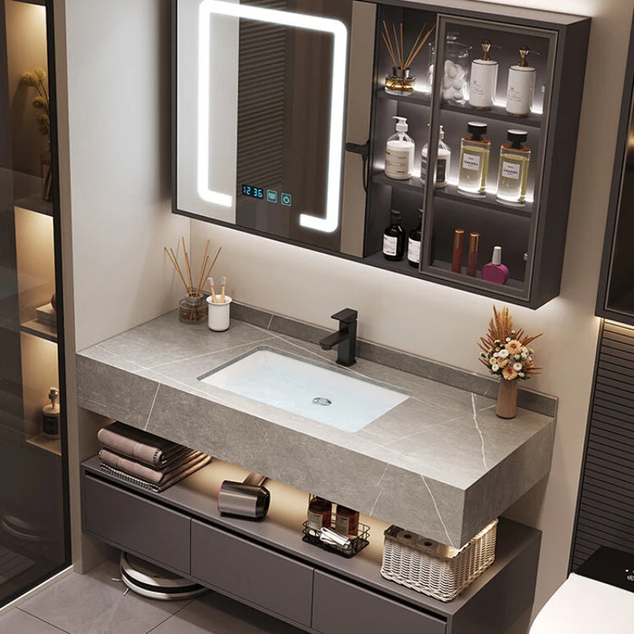 Cabinet Mirror Bathroom Storage Multifunction Home Furniture Filing Cabinets Small Closet Space Saving Gabinete Luxury Shelf