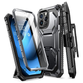 I-BLASON For iPhone 14 Pro Max Case 6.7" Armorbox Full-Body Dual Layer Rugged Holster Bumper Case with Built-in Screen Protector