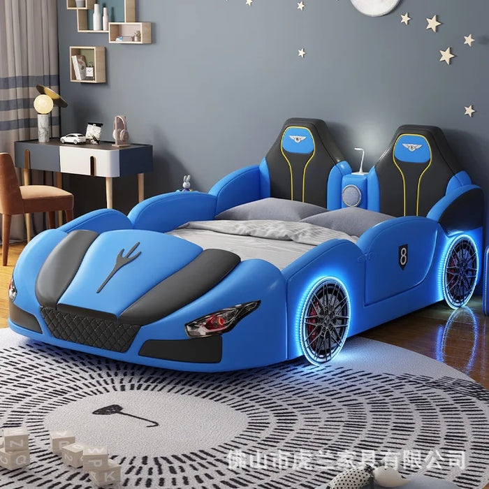 Children's furniture car bed boy sports car styling racing lathe