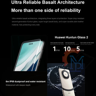 Original Huawei Mate 60 Pro+ Mobile Phone 6.82 Inch 120Hz Kunlun Glass 2 Screen Kirin 9000S HarmonyOS 4.0 NFC Smartphone