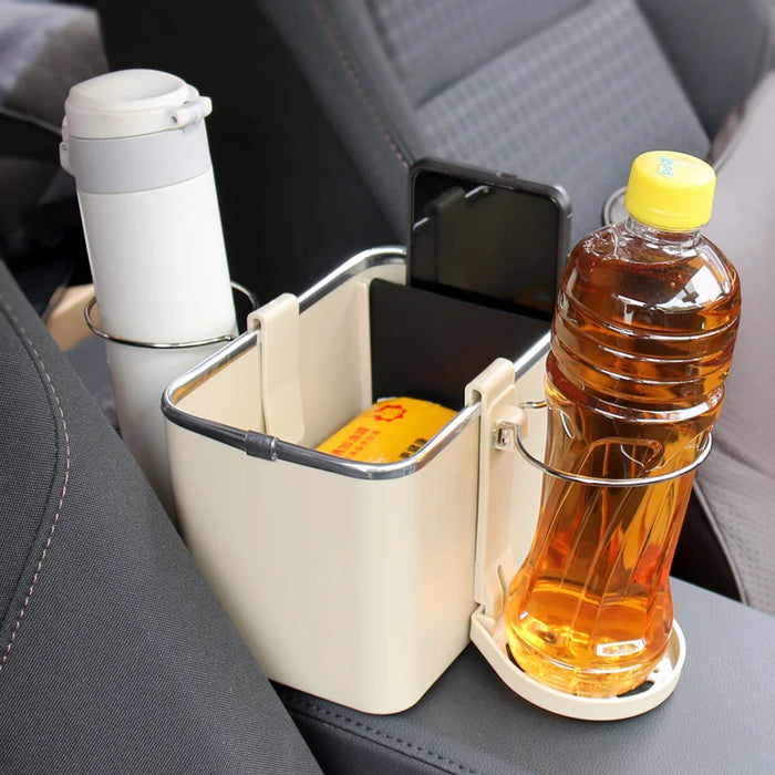 NEW Car Multi-function Storage Box Armrest Organizers Car Interior Stowing Tidying Accessories for Phone Tissue Cup Drink Holder