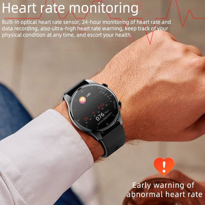 P50 watch airbag oscilloscope blood pressure measurement elderly medical smart watch P50 supports call reminder GPS positioning