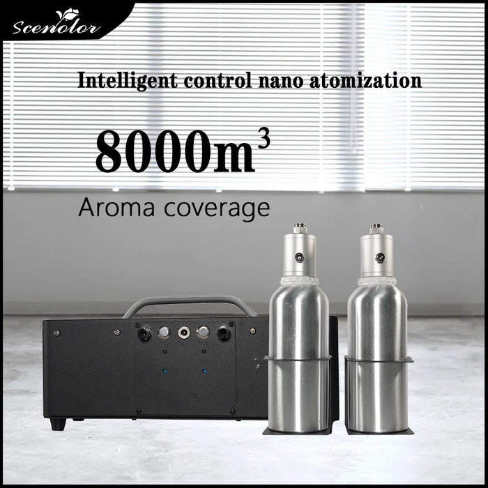 8000m³ HVAC System Fragrance Machine Essential Oil Air Diffuser Intelligent Bluetooth APP Control For Hotel Bar Club