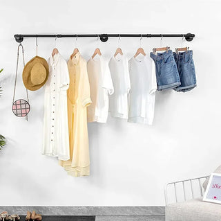 Shoe Rack  Clothes Stand Pipe Hanger Iron Art on The Wall Clothing Store Display Shelf  Hanging   Wholesale