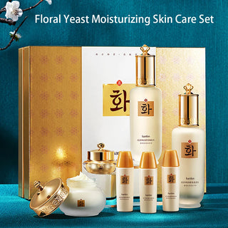 Skin Rejuvenating Set: Made of a pore tightening serum, a brightening face Cream, a revitalizing cleansing Toner, a soothing Eye Cream, a moisturizing and Brightening lotion to locking moisture and refine your skin texture.
