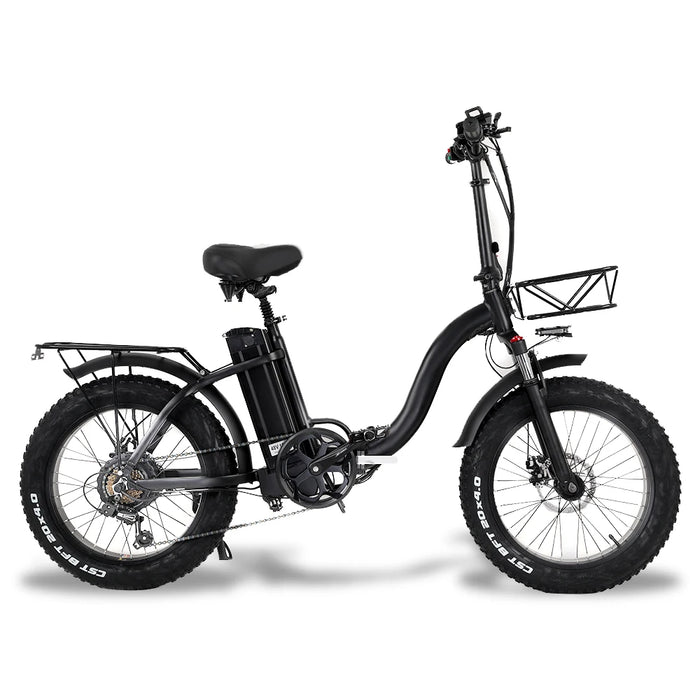 New Ebike Powerful 1000W 48V 15AH Electric Bike Adult Bicycle Snow Mountain 20 Inch Folding Fat Tyre Ebike For Man Women