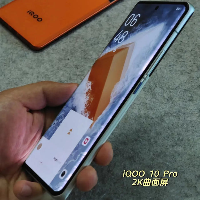 DHL Fast Delivery Vivo Iqoo 10 Pro Smartphone 200W Super Charge E5 Display 3200X1440 Face ID 120HZ 50.0MP Camera Snapdragon 8+