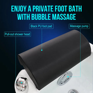 Luxury Pedicure spa Tubs Magnetic Jet Massage Foot Bath Basin for Soaking Feet Acrylic feeting Soak Tub Bathtub Bowl