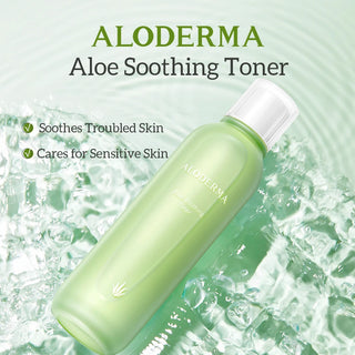 Organic Aloe Vera Soothing Repair Kit - Cleanser+Toner+Lotion