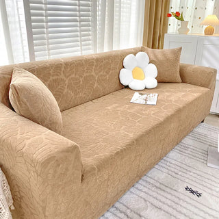 Sofa Cover Four Seasons General All-wrapped Sofa Cover Solid Color Non-slip Sofa Terry Cloth Two-seat Three-seat Sofa Cover