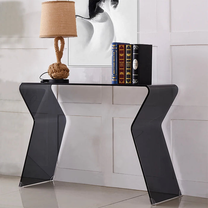 Desk Entrance Cabinet Modern Simple and Light Luxury Hallway Table Wall Narrow a Long Narrow Table