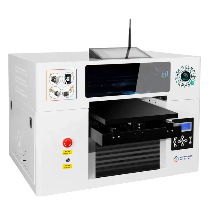 3050 UV Flatbed Printer Wifi A3 Led UV Printing Machine H5 Web Application Mobile APP Online DIY Picture For Flat Items