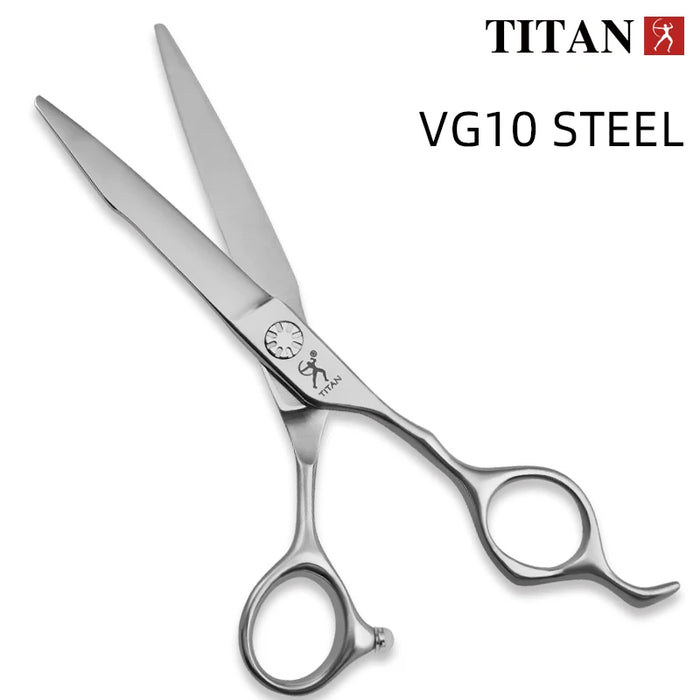 Titan Barber scissors Professional Hair Shears  6.0 Japan Vg10 Steel Hairdressing Salon Tools Hair cutting