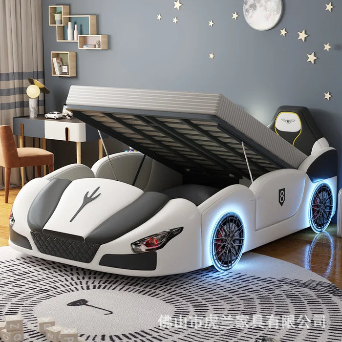 Children's furniture car bed boy sports car styling racing lathe