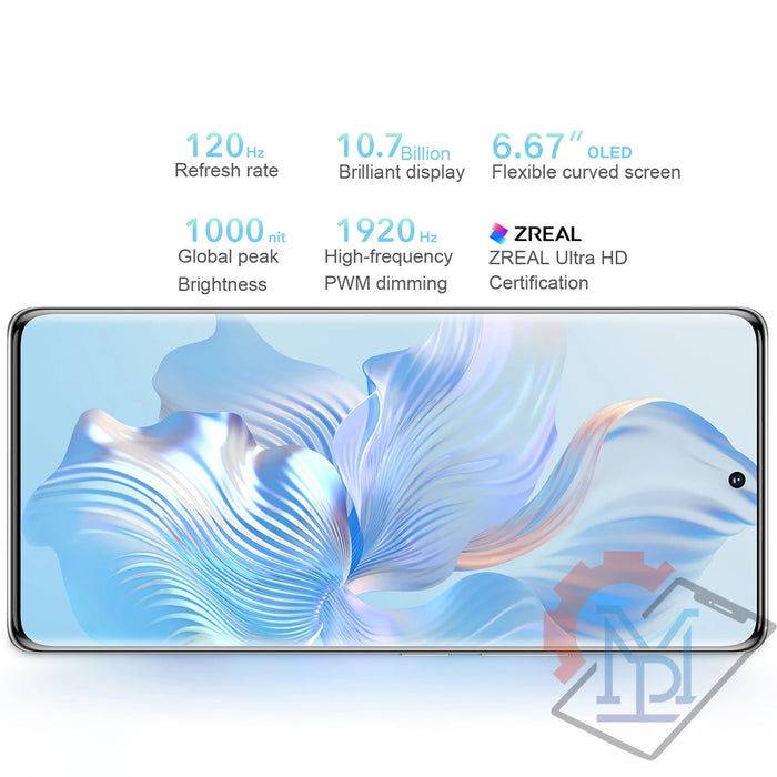 Original HONOR 80  6.67" 120Hz Scrren Snapdragon 782G Octa-Core Magic UI 7 Bettery 4800 NFC Smartphone