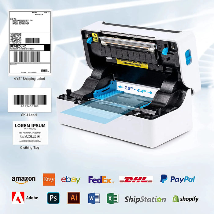 Wifi 4x6 Waybill sticker customize Shipping Label Thermal Printer