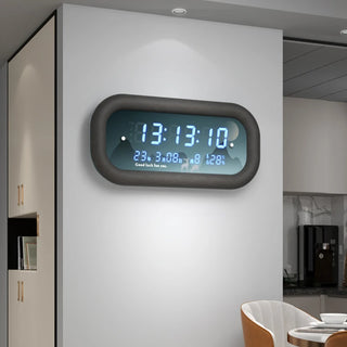 Digital Wall Clocks Living Room Simple Modern Household High-end Acrylic Wall Hanging Electronic Clock Perpetual Calendar Watch