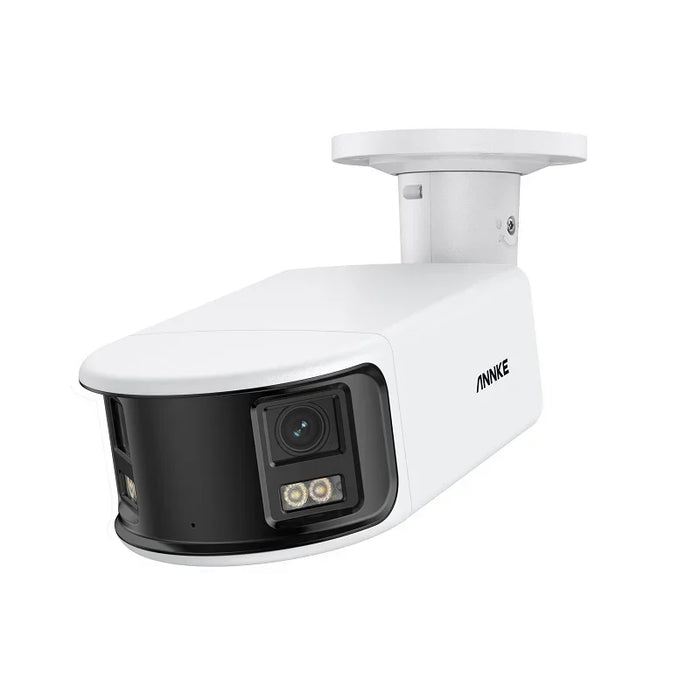 8MP 4K Dual Lens Panoramic Fixed Network Camera Smart AI AcuSense & ColorVu POE IP Panoramic Security Surveillance Camera