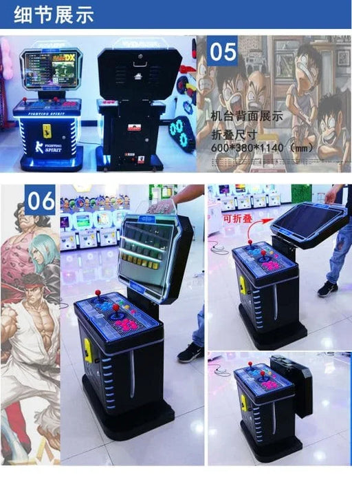 video game console cabinet street fight arcade cabinet multi game