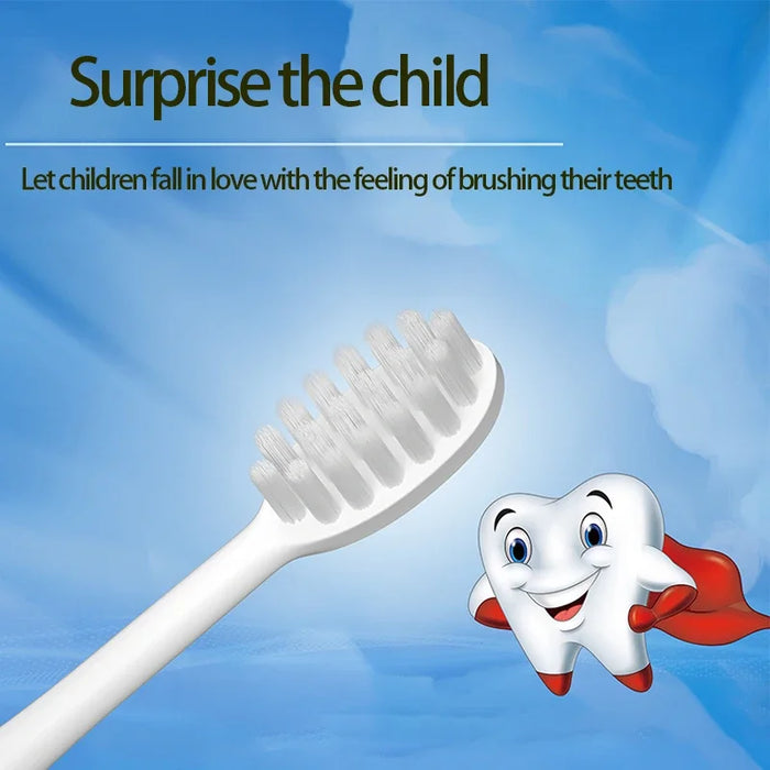 Rechargeable Toothbrush Cartoon Children Toothbrushes For 3-15 Year Old Kids Waterproof Electric Toothbrush