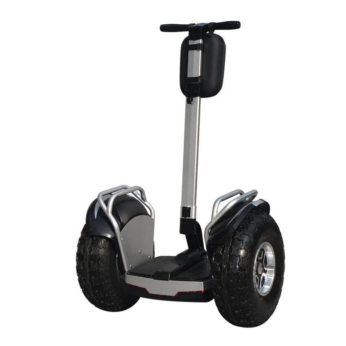 Nieuwe Mode Patrol Gebruik 19 Inch Fat Tire Twee Wiel Elektrische Wagen Bedekt Elektrische Scooter Met Grote Wielen Van Angelol