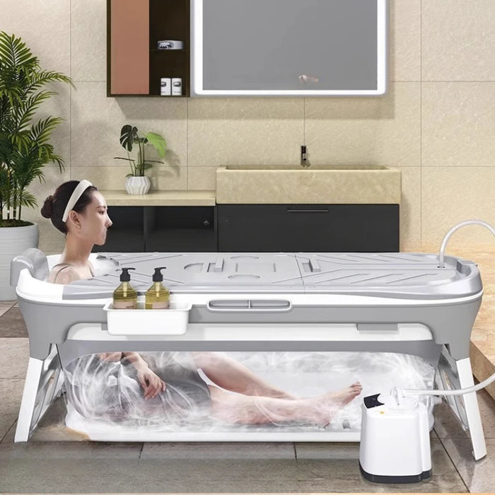 Portable Bathtub Home Spa Plastic Long Water Foot Bath Swimming Large Collapsible Banheira De Gelo Modern Fomentation Machine