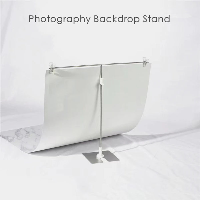 Adjustable T-Shape Photography Photo Backdrop Stands With Clips For Video Studio Poster Stands