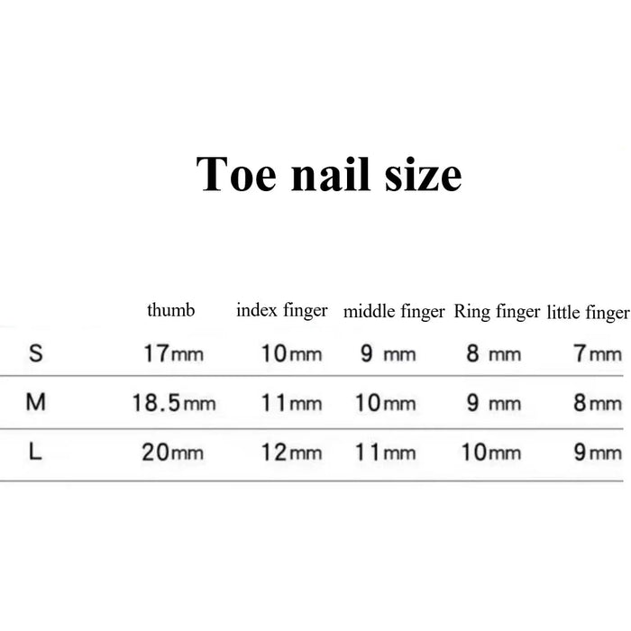 10 Pcs Hand Made Press On Toe Nails S/M/L Size Sparkling Sequins Design Luxury Fake Toe Nails Feet Nail Tips Artificial Manicure