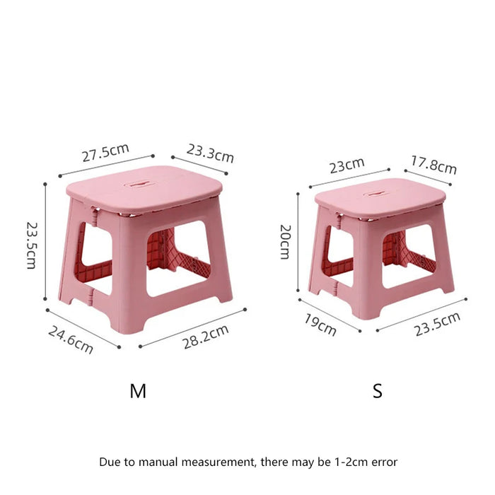 Japanese-style Portable Household Folding Stool Kids Child Plastic Stool Outdoor camping fishing stool