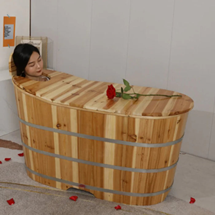 Ice Bath Tub Spa Professional Pedicure Outdoor Bathtub Adult Shower Adults Wooden Portable Toilet Dog Mobile Hot Outside Foot