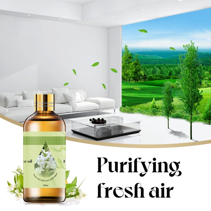 100ml Essential Oils For Humidifier Diffuser Blue Wind Chimes Jasmine Eucalyptus Ylang Vanilla Tea Tree Aroma for Candle Soap