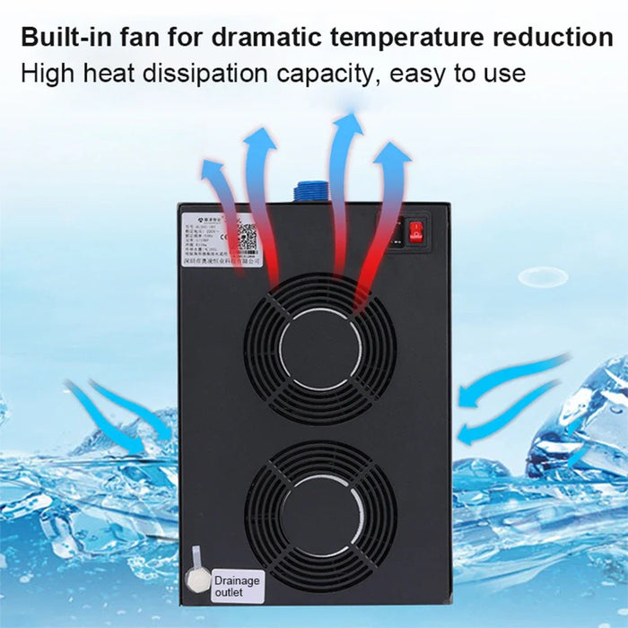 500L Water chiller bucket water cooling aquariums water chiller 220v/50hz