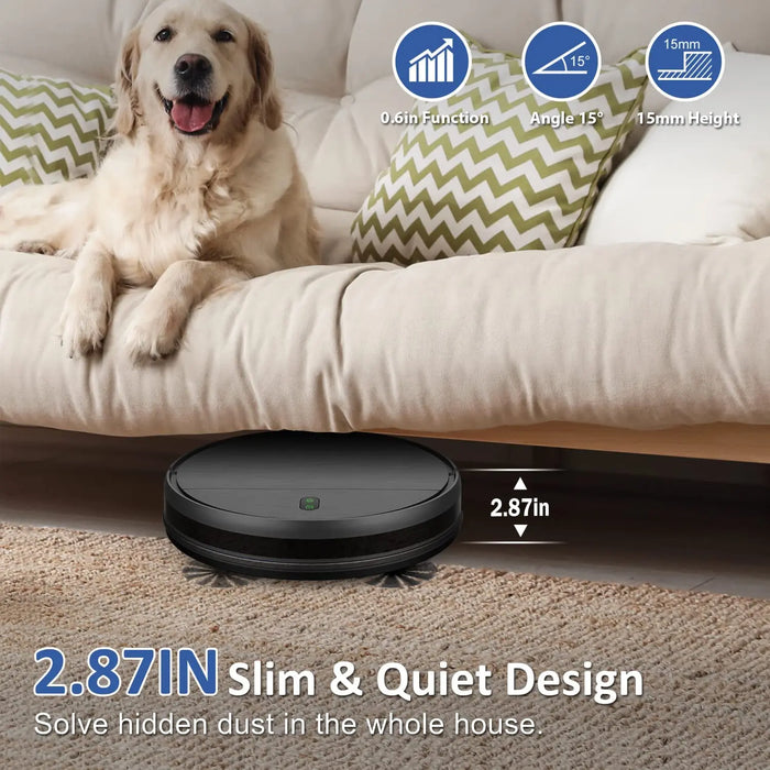 Onson Home Appliance 3 In1 Robotic Vacuum Cleaner Intelligent Robot Vacuum Mop Cleaner Floor Sweeper Vacuum Cleaner