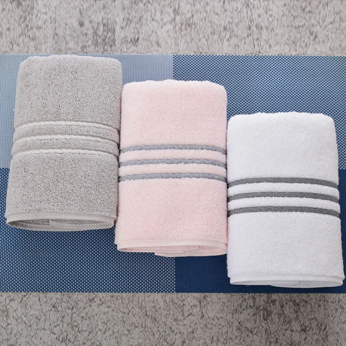 Quick Dry Towel Bathroom Set Luxury Solid Bath Towel Cotton for Body Soft Hand Face Towel Microfiber for Adult Beach Towel