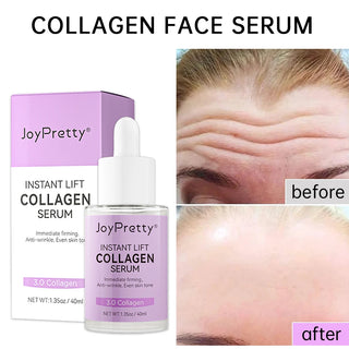 Collagen Face Serum Wrinkle Removal Anti Aging Hyaluronic Acid Forehead Fine Lines Lifting Facial Serum 40ml Skin Care Beauty