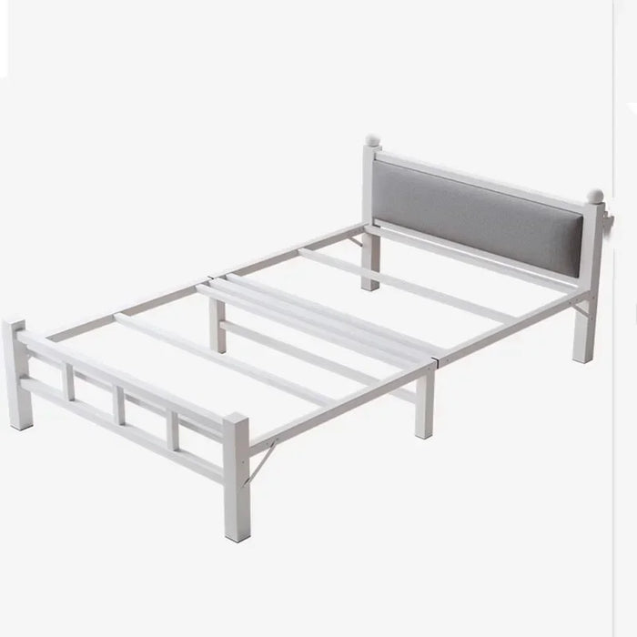 Folding Bedroom Bed Iron Luxury Space Saving Travel Beach Design Hospital Modern Single Tatami Baby Safe Cama Outdoor Furniture