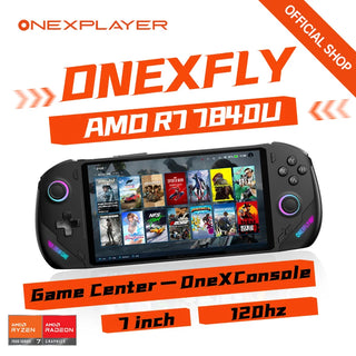 Onexplayer ONEXFLY 7 Inch AMD R7 7840u 65 Fast Charging Wins Game Handheld Console Notebook Laptop Portable Mini Pc