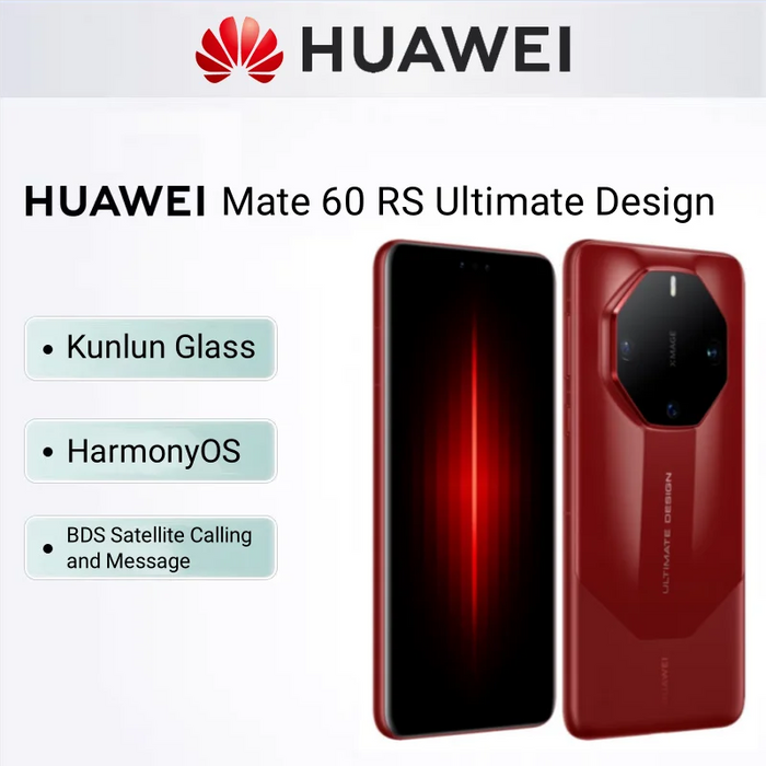 HUAWEI Mate 60 RS Ultimate Design Smartphone HarmonyOS IP68 dust/water 5000mAh Battery 512GB/1TB ROM 48MP Original Mobile phones